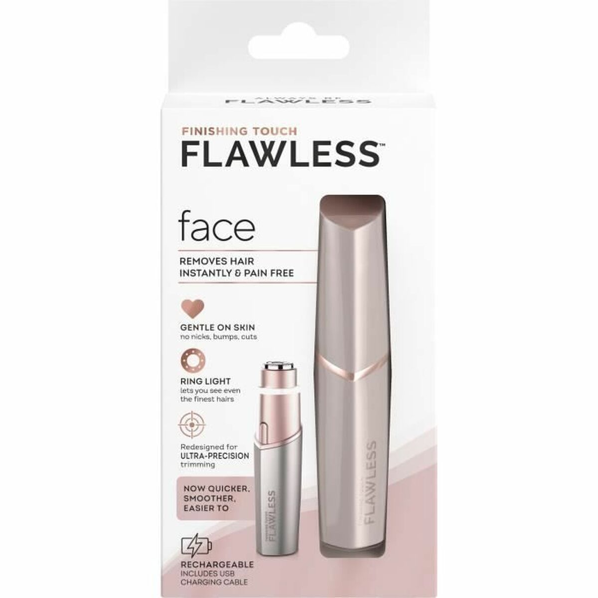 Elektrický epilátor FLAWLESS Face